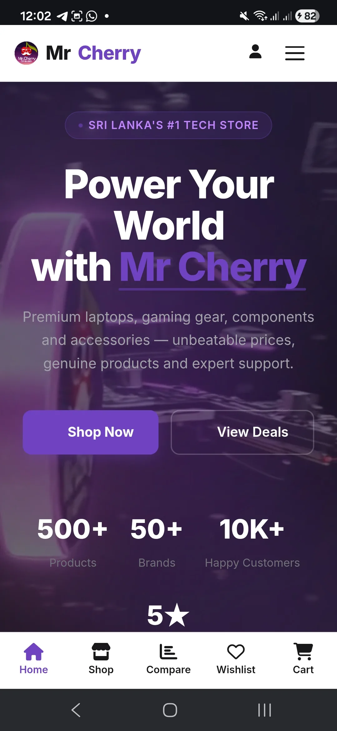 Mr Cherry - E commerce Website gallery image